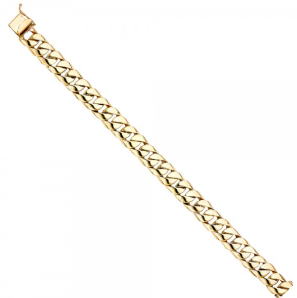 14KY Cuban Link Bracelet - 8.5"