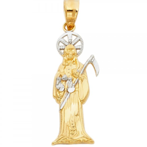 14K 2T Devil Religious Pendant