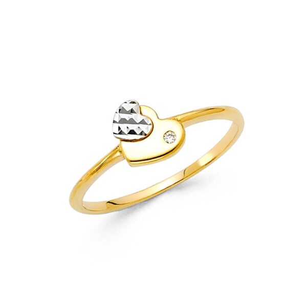 2T CZ Fancy Ring